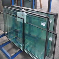 Xi'an Замена оконного стеклянного стеклянного вакуумного вакуумного стали Tstech-Tsarilation Low-e зажимное стекло покрытие Полово-пуленепробиваемое дверь