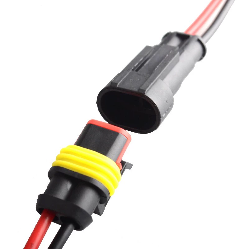 Ô tô dây điện cắm chống thấm nước chung kết nối với dòng 2p cắm thiết bị đầu cuối nam và nữ cặp plug-in plug-in các loại đầu nối dây điện cút nối dây điện 