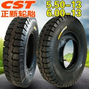 Lốp xe tải Trịnhxin 5,50 6,00-13 Lốp xe ba bánh Lốp bên trong Hạ Môn Zhengxin Tầng 8 Lốp xe ba bánh - Lốp xe máy