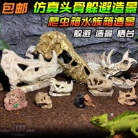 Динозавр, череп, смола, реалистичный аквариум, украшение, паук, скорпион