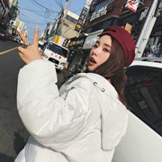2018 mới bánh mì bông quần áo nữ Hàn Quốc phiên bản của sinh viên lỏng dễ thương Hàn Quốc đoạn ngắn bf giải phóng mặt bằng áo khoác mùa đông dày