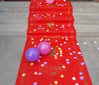 Красная ковровая дорожка, время, свадьба расширит праздничный праздник, утолщенный свадебный ковер Большой красной ковровой сцену бесплатная доставка