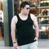 Kích thước lớn vest nam mùa hè cộng với phân bón xl người đàn ông chất béo chất béo phương thức phương thức phần mỏng bông lỏng đáy áo Áo vest cotton
