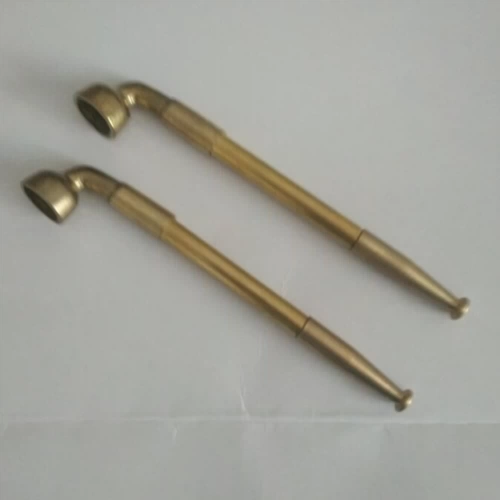 Чистая медная телескопическая сигаретная мешок старого в стиле сухой дым пакет с сигарет с сигарет сигарет сигарет сигарет сигарет с борьбой с сухой дымом сумки дым шелковой сигарет ведро