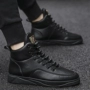 Giày bốt mùa thu nam phiên bản Hàn Quốc của xu hướng giày cao cấp với sự trợ giúp của giày bốt ngắn giầy sneaker