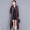 Áo khoác da nữ dài tay áo gió nữ Hained Slim phiên bản Hàn Quốc 2019 xuân hè mới dài qua áo khoác ngoài đầu gối - Quần áo da