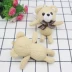 Đồ chơi sang trọng Teddy Bear Curl Bow Tie Doanh Bear Bức tượng Mặt dây Cartoon Cartoon Bó hoa cưới Quà tặng - Đồ chơi mềm gấu bông sans Đồ chơi mềm