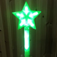 Зеленая Пентагона звезда 10 выстрелов