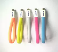 Micro USB Data Cable Cable Кратков, сплоченная золото, соединение с помощью 3A Android Phone Зарядка сокровища быстрого зарядки