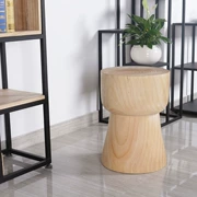 Vận chuyển quốc gia Mỹ sáng tạo ghế gỗ bên gỗ đơn giản bến tàu nhỏ bàn cà phê gỗ cọc phân gốc rễ khắc rượu cốc phân - Các món ăn khao khát gốc
