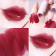 Hàn Quốc unny Ống đen Gương Lip Glaze không becolute Nữ sinh viên chẵn lẻ thối cà chua đỏ môi màu nhuộm môi Liquid T02 thỏi son 3 màu