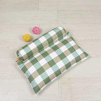 Комбинированная квадратная подушка зеленый Zhongpai