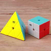 Qiyi Solid Color Pyramid+Second -Order+Tutorial+Base