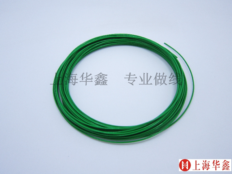 Green 50 Meter Unit PriceTeflon Silver plated wire 22AWG0.35 square High temperature resistance Line Audio line Audio cable