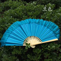 8 -INCH ДЕТСКОЙ АРТ ТЕСТОР НАСТОЯЩИЙ Шелковый вентилятор правой рукой цвет орхидеи