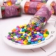 Темно -коричневый красочный маленький цветок 85G
