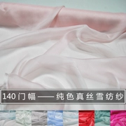 giao dịch các loại vải quần áo cao cấp rộng rắn lụa màu voan lụa khăn Baotou đầm lụa - Vải vải tự làm