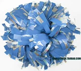 Пластиковый яркий цвет лазерный шелковый цветочный шарик, цветовой шарик, ла -ла -лано