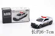 Hợp kim TOMY đã hoàn thành mô hình xe đồ chơi tĩnh hộp đen Toyota 86 xe cảnh sát phiên bản đặc biệt sáu một