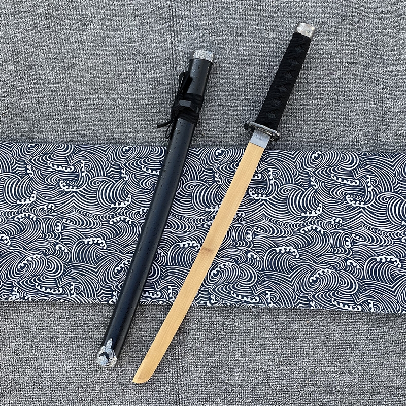 Heiwushi - Medium With Sheath 75CmSheath Juhe Dao Kendo Japan TOYO Bushi blade practice wood cutter bamboo collect knife train drawing Sword No cutting edge