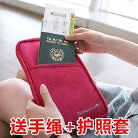 Картхолдер, сумка для путешествий, сумка для паспорта, мужская сумка-органайзер, универсальная сумка с петлей на руку