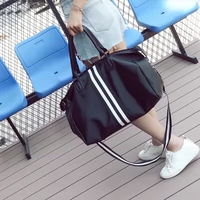 Túi du lịch nữ ngắn- khoảng cách kích thước nhỏ công suất lớn trọng lượng nhẹ vai túi không thấm nước mặc kháng dày đơn giản Hàn Quốc phiên bản của túi tote túi du lịch da xịn