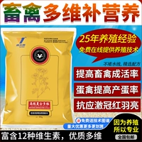 Высокоэнергетическая композитная мульти -витальность куриные голубые утка, гулиная свинья золота витамин, анти -текущая яйца с добавлением, добавленная против стресса, добавка корма