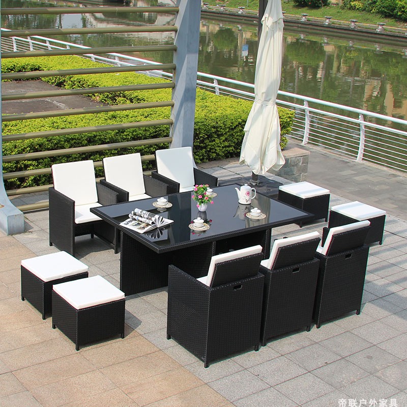 Bàn ghế ngoài trời, ghế mây thư giãn sân vườn, combo 3 đến 5 món, bàn ghế mây sân vườn ban công biệt thự cao cấp