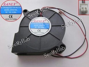SANLY 5015 SF5015SL 12V 0.06A увлажнение Устройство специальный вентилятор 50*50*15MM вентилятор