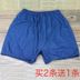 Trung niên và người già bông đồ lót cộng với phân bón XL nam boxer shorts cotton chân phẳng quần short nam boxer Nam giới