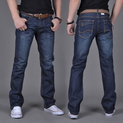 Jeans nam mặc nam giá rẻ của quần dài nam quần bảo hiểm lao động yếm điện hàn làm việc thanh niên lỏng dụng cụ Cao bồi