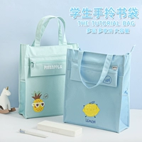 Портфель для папок, художественная льняная сумка, в корейском стиле