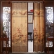 rèm cửa rèm tre rèm con lăn rèm gấp phong cách Trung Quốc phân vùng che nắng cửa hàng cửa lưới chống muỗi cửa trượt