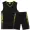 Mùa hè của nam giới phù hợp với vest cộng với phân bón XL cotton thoáng khí không tay V-Cổ chất béo khô nhanh thể thao quần short phù hợp với áo 3 lỗ tập gym