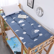 Học sinh 0.9m nệm có thể gập lại dày trên chiếc giường tầng ký túc xá dưới 1,0 1,2 mét Độc phòng ngủ là thảm không trơn trượt - Nệm