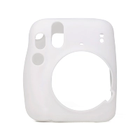 Белый силиконовый чехол.