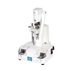 Панч 良友品牌无框架树脂片二合一锯槽打孔机眼镜加工设备铝立管带扶手