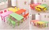Phim hoạt hình phòng đa chức năng trẻ em của bé bàn ghế bốn người đồ chơi bằng nhựa đồ nội thất lớp học lift bảng Phòng trẻ em / Bàn ghế