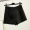 Quần short len ​​đen nữ mùa thu đông 2018 phiên bản mới của Hàn Quốc diện quần lửng ống rộng ống rộng mặc hoang dã
