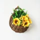 Оригинальная цветочная корзина+солнце цветок+йогали