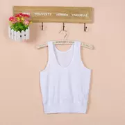 . Áo cotton nữ ở người già, quần lót bằng vải cotton, người già, thêm phân bón, tăng độ lỏng lẻo, mồ hôi mẹ - Áo vest