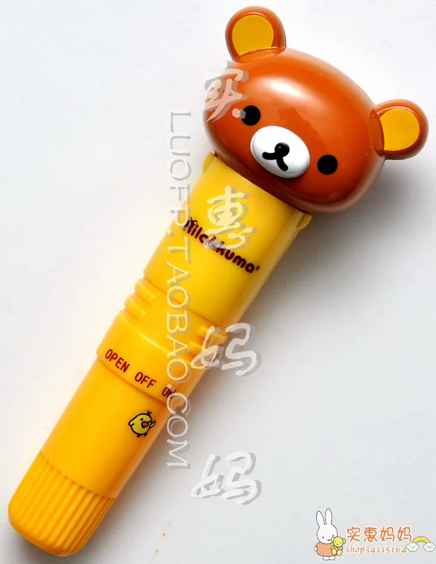 [Шанхайская наличная распродажа, прямой импорт из Японии rilakkuma мягкий медведь мини-вибрационный массажер коричневого цвета]