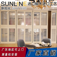 rèm cuốn cửa chính Cửa sổ gỗ rắn nhà cho phòng tắm bằng gỗ trong khoảng thời gian áo choàng, cửa gập cửa được tùy chỉnh rèm sáo cuốn rèm cuốn in tranh