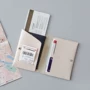 Hàn Quốc Đơn giản tính khí giả da giữ hộ chiếu ngắn thời trang nam nữ thời trang du lịch gói tài liệu gói hộ chiếu - Túi thông tin xác thực túi đeo chéo nữ mini