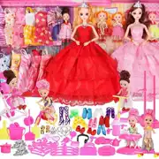 Thiết kế tủ quần áo dài gót cao nhóm bé gái đồ chơi bé gái. Túi xách trẻ em mơ mộng năm mới lớn - Búp bê / Phụ kiện