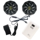 Черный вентилятор, батарея, 5v