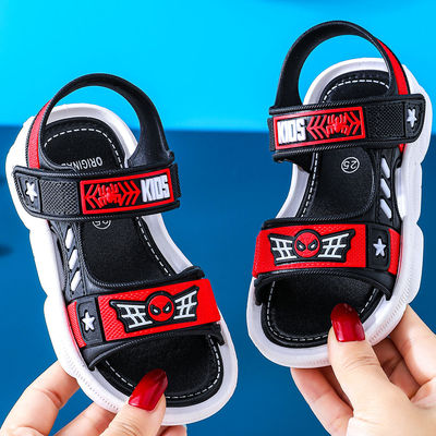 男童凉鞋2021新款软底防滑防撞学生凉鞋男中大童沙滩男孩凉鞋厚底