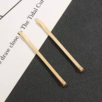 Золотое слово клип 0,3x7см золото 1/сумка