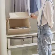 Tủ quần áo Nhật Bản lật hộp lưu trữ có thể tháo rời hộ gia đình cần thiết hàng ngày - Trang chủ