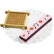 Đồ chơi hòa tấu 16 lỗ hai hàng nhạc chơi nhạc cụ câu đố trẻ em ngày tặng quà hoạt hình bằng gỗ - Đồ chơi nhạc cụ cho trẻ em